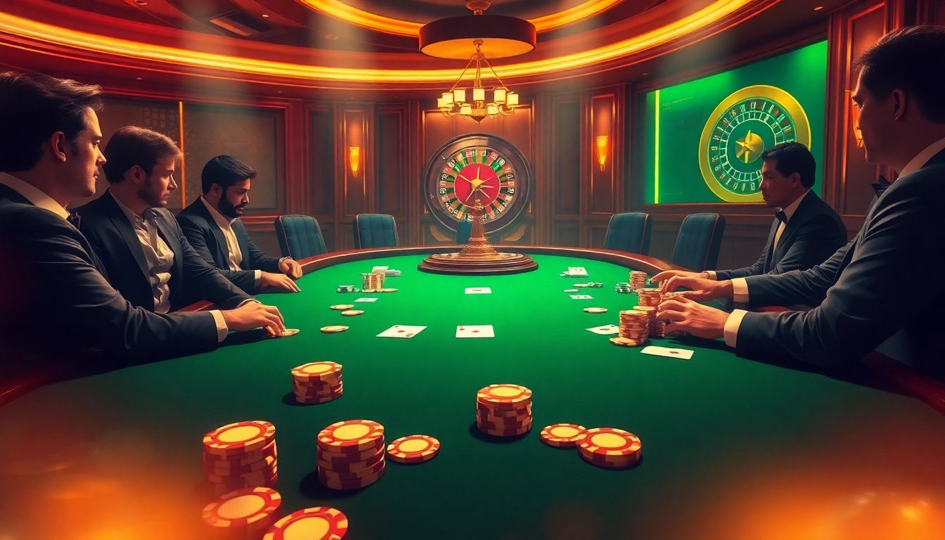 Experience crushion ai's innovative edge in a thrilling poker game, showcasing high-stakes excitement and rich casino ambience.