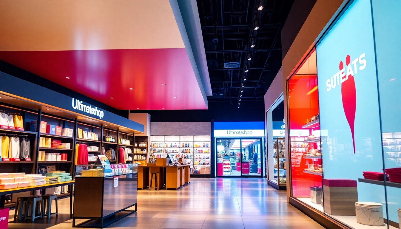 Shop for Ultimateshop cvv products featuring a vibrant digital storefront atmosphere.
