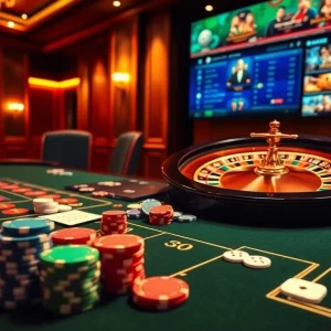 Engage in the excitement of nhà cái 888b with vibrant casino elements and online gambling interfaces.