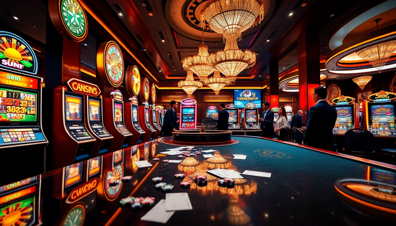 Engage in thrilling gameplay at F168.COM with vibrant casino visuals of online gambling.