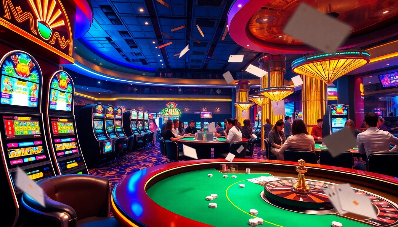 Experience the excitement of iwin club with vibrant casino action at poker and slot machines.