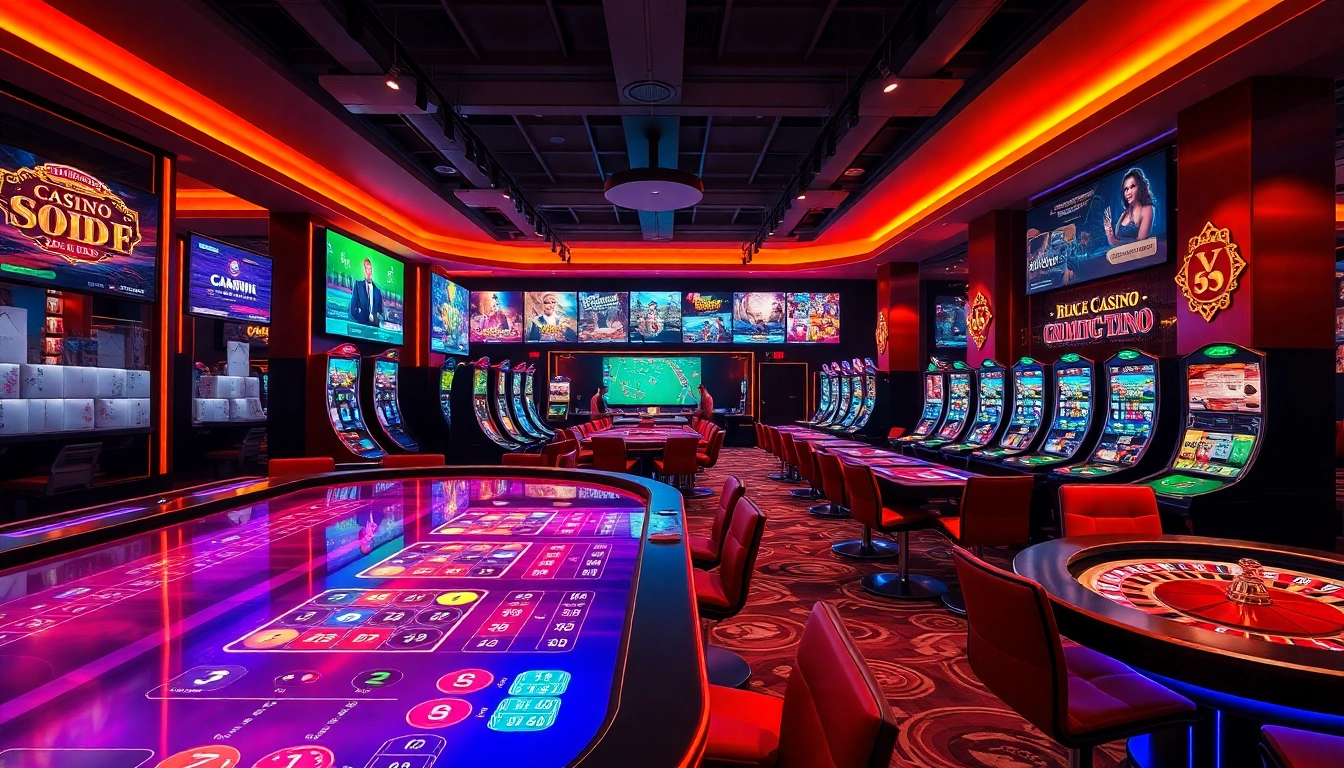 Exciting online casino gaming scene at S666.nyc, showcasing vibrant tables and engaged players.