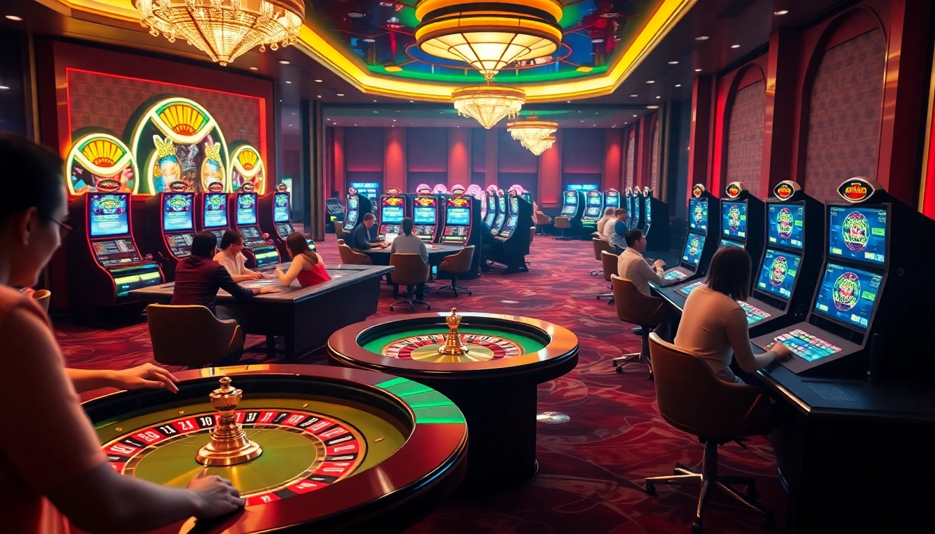 Experience thrilling gaming at GG88 Tech’s online casino with lively tables and modern interfaces.