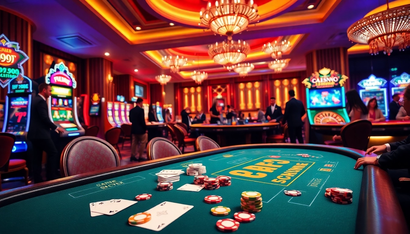 Experience thrilling gameplay at DF 999 casino with vibrant tables and exciting gaming action.
