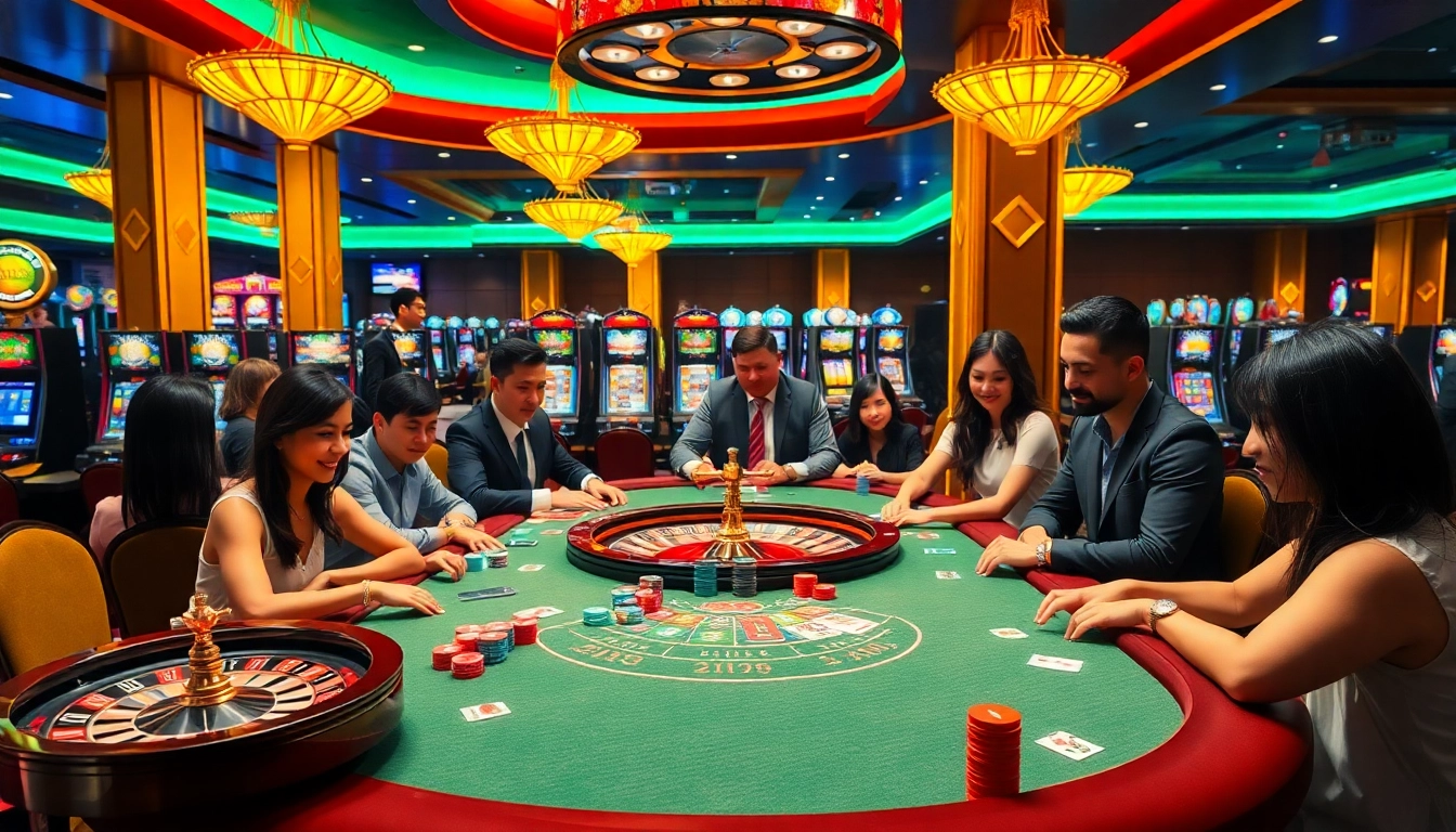 Experience the thrill of playing at ww88 com with vibrant poker tables and captivating slot machines.